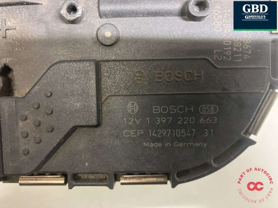 Viskermotor frontrute til VW e-Golf 2014-2017 (Fase 1) (5G1 955 023 D|5G1 955 119 A|1 397 220 663)