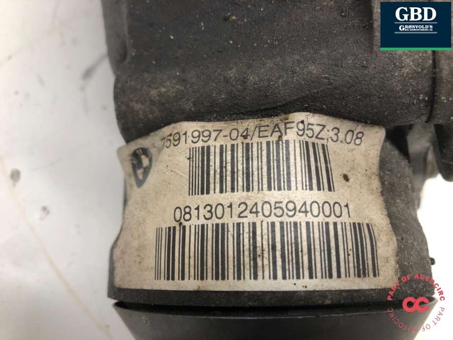 Kardang klokke foran til BMW X3 2010-2017 (F25) (F25) (31 50 9 455 991|31 50 7 592 002|)