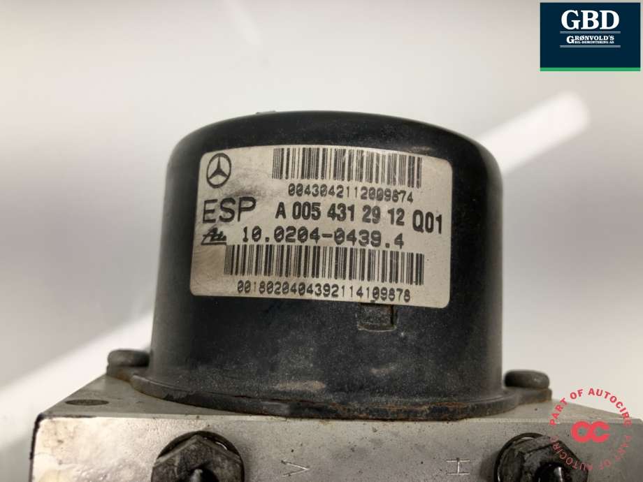 ABS sentral til Mercedes CLK 2002-2009 (C209) (C209) (A 004 431 62 12|A 004 431 62 12 80|)