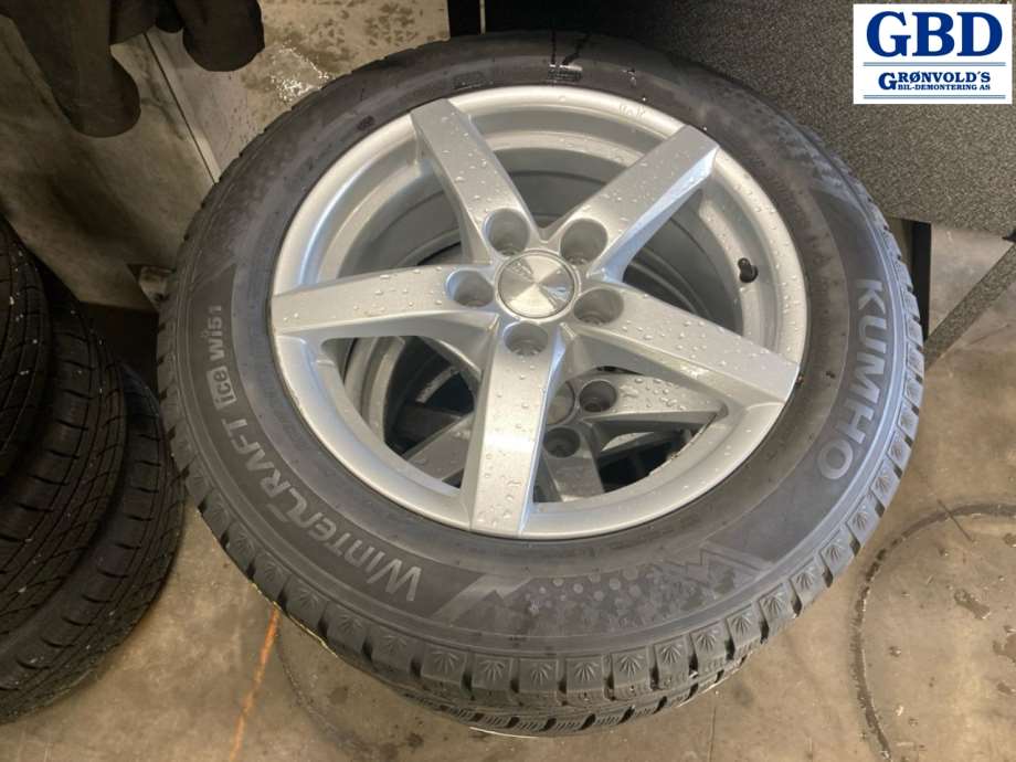 Toyota Proace City, 2020- (KUMHO PIGGFRI|205-60R16|DATO 2722 |7JX16 - ET32)