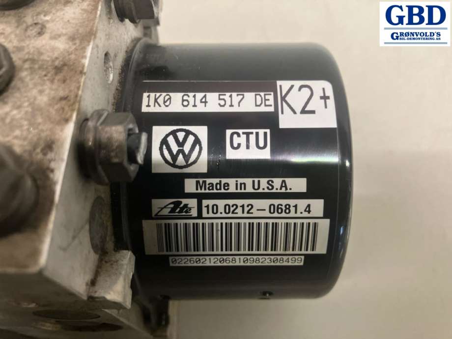 VW Golf VI, 2008-2012 (1K0 907 375 BJ|1K0 614 517 DE|10.0212-0681.4)