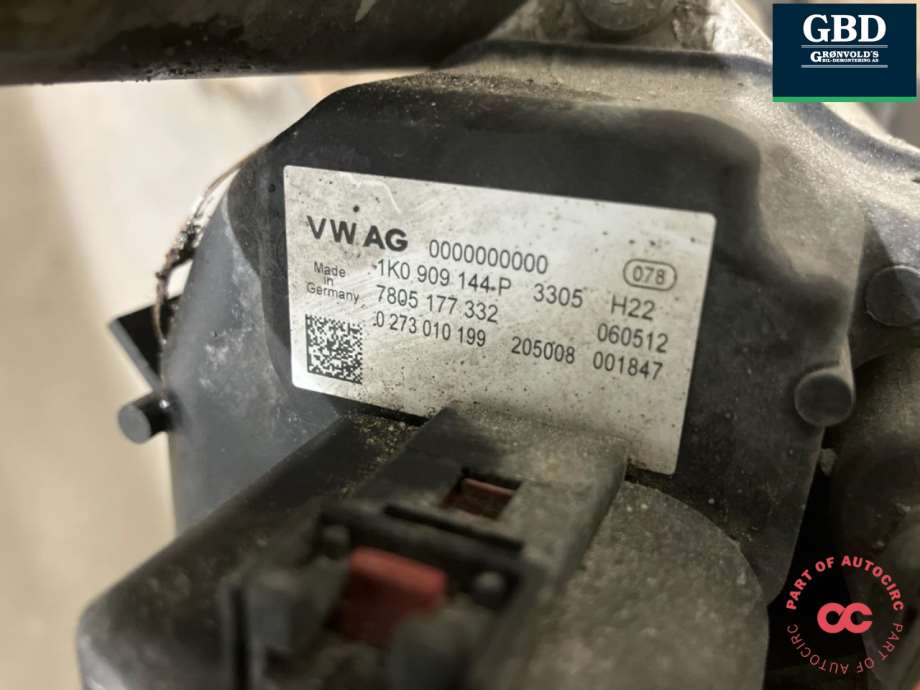 VW Golf VI, 2008-2012 (1K1 423 055 M|1K0 909 144 P)