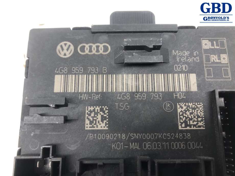 Audi A7, 2010-2014 (Type I, Fase 1) (4G8 959 793 D)