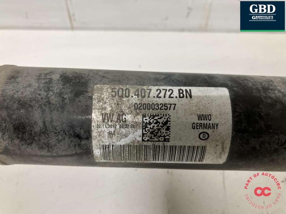 VW Golf, Plus/Cross, 2009-2013 (Fase 2) (5Q0 407 272 FG|5Q0 407 272 BN)