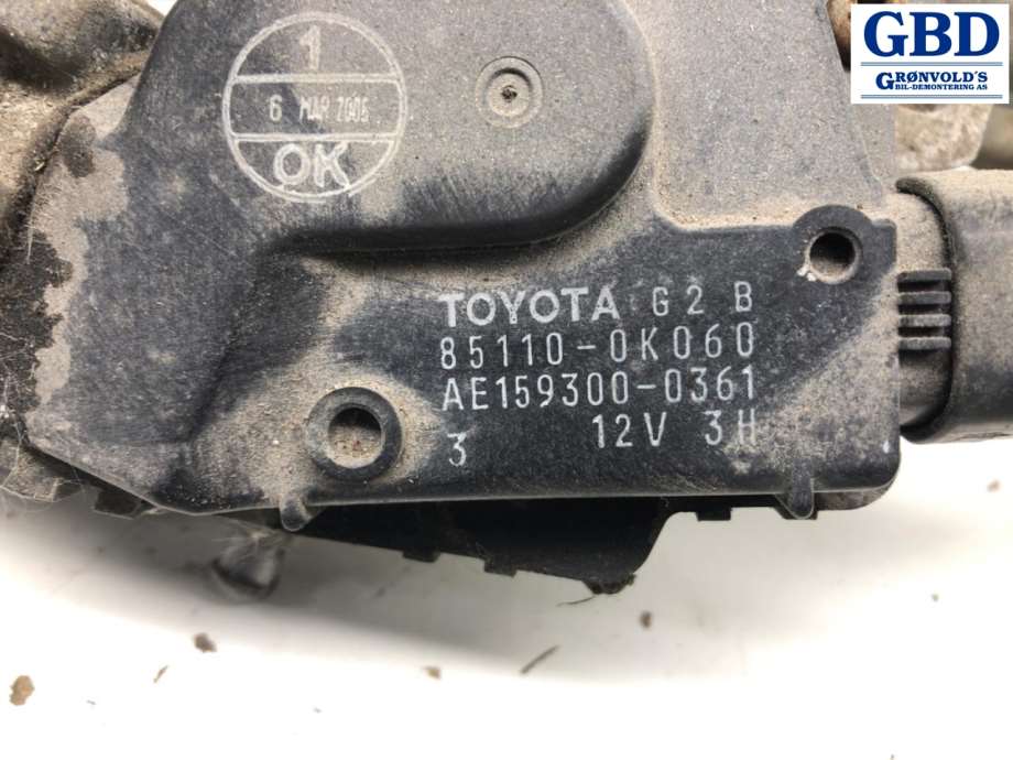 Toyota Hilux, 2006-2011 (851100K060|AE159300-0361)