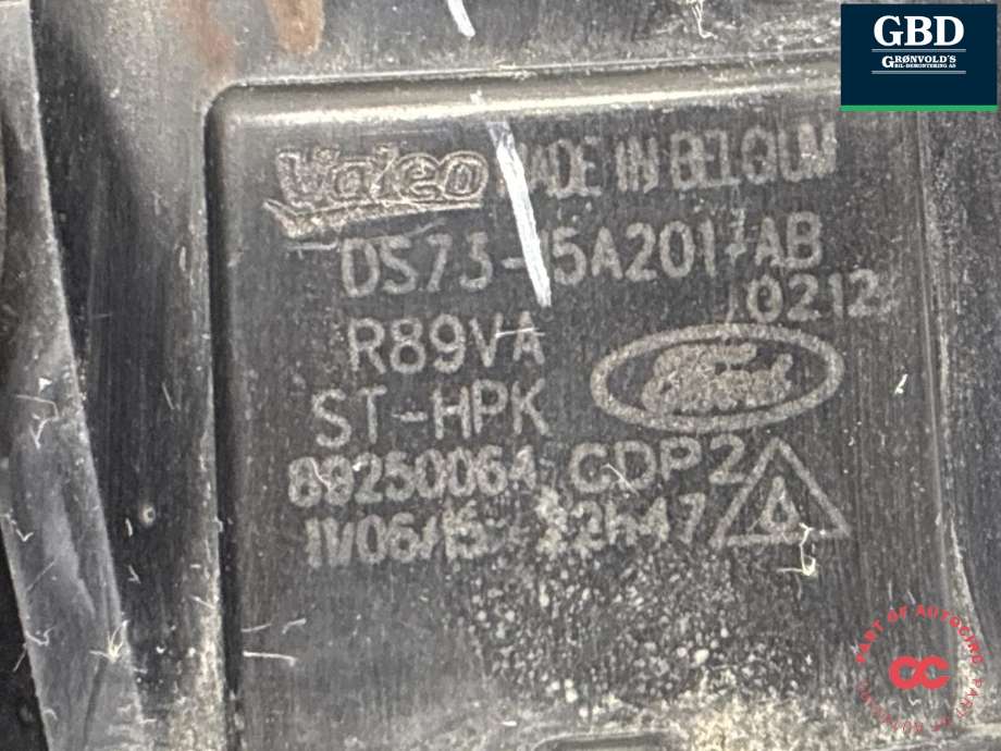 Tåkelykt høyre foran til Ford Mondeo 2014-2019 (Type V, Fase 1)  (1859912|DS73-15A201-AB|)