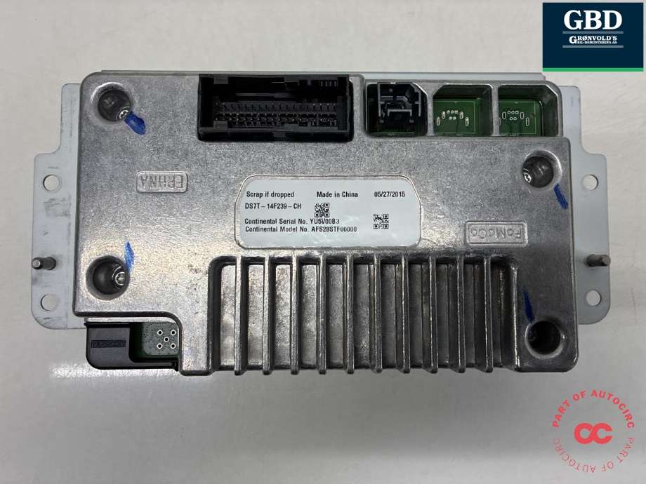 Bilstereo navigasjon skjerm til Ford Mondeo 2014-2019 (Type V, Fase 1)  (5228869|CJ5T-18B955-FC|DS7T-18B955-FB)