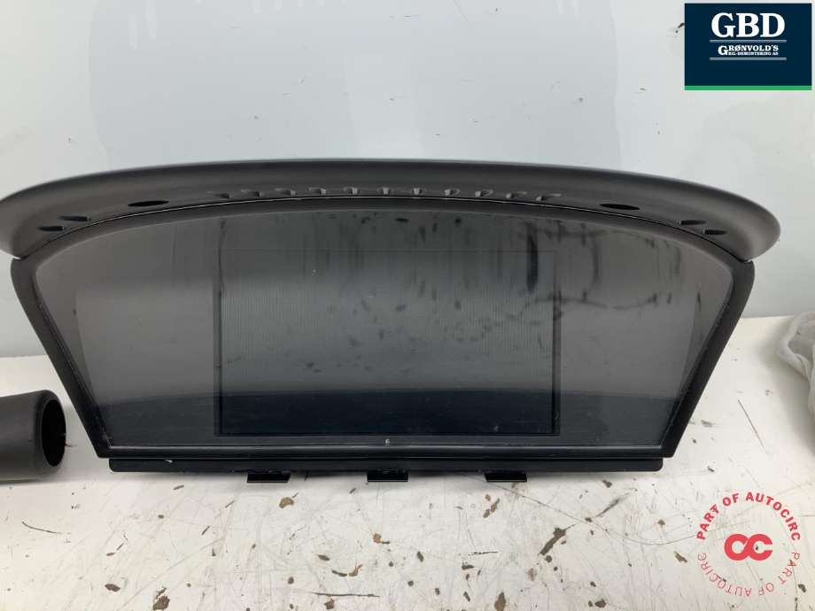 Bilstereo navigasjon skjerm til BMW 5-Serie 2003-2010 (E60/E61) (E60/E61) (65 12 9 131 716|65 82 9 114 353|65 82 6 989 359)