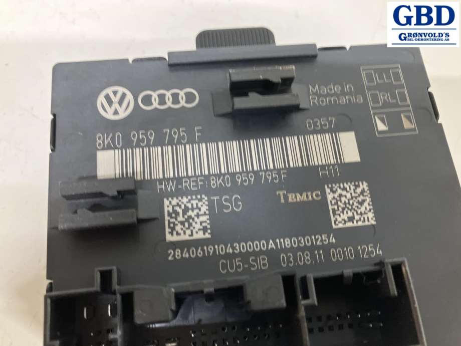 Audi Q5, 2008-2012 (Type I, Fase 1) (8K0 959 795 F)