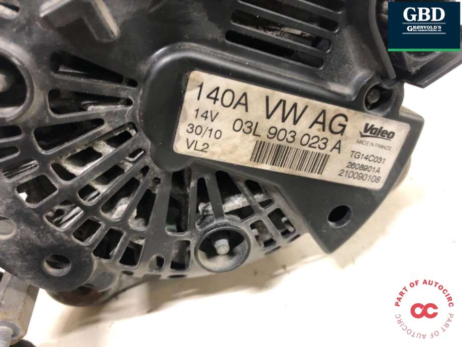 VW Golf VI, 2008-2012 (03L 903 023 AX|03L 903 023  X)