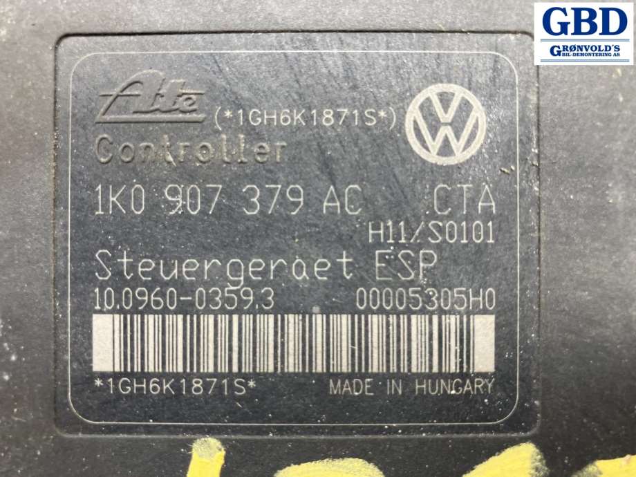 VW Golf, Plus/Cross, 2005-2009 (Fase 1) (1K0 614 517 AE)