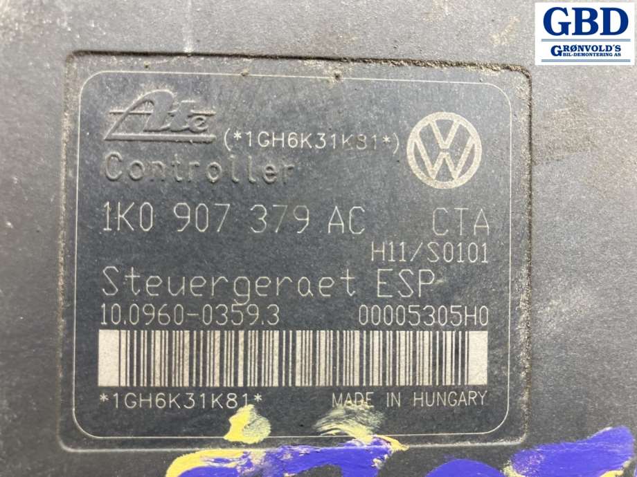 VW Golf V, Combi, 2003-2008 (1K0 614 517 AE)