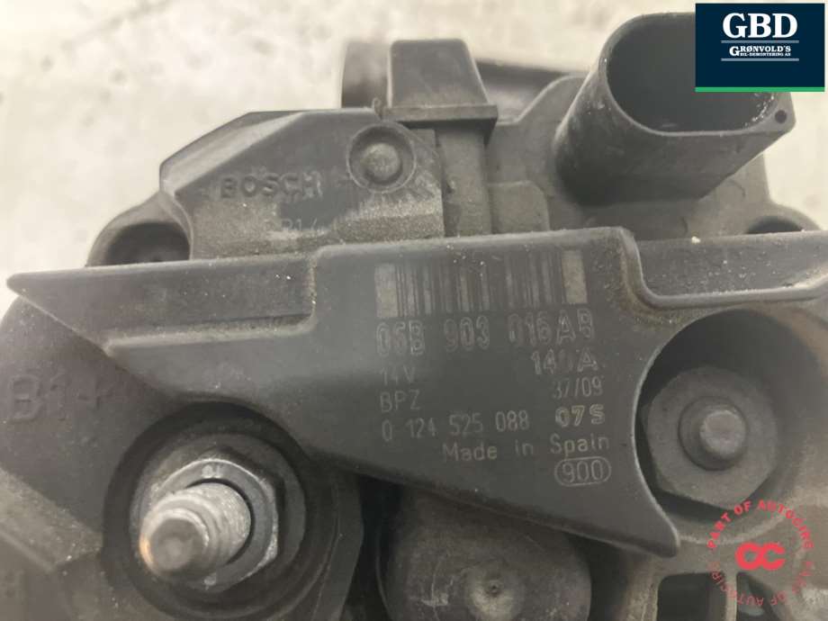 VW Golf VI, 2008-2012 (06B 903 016 AB|06B 903 019 EX)