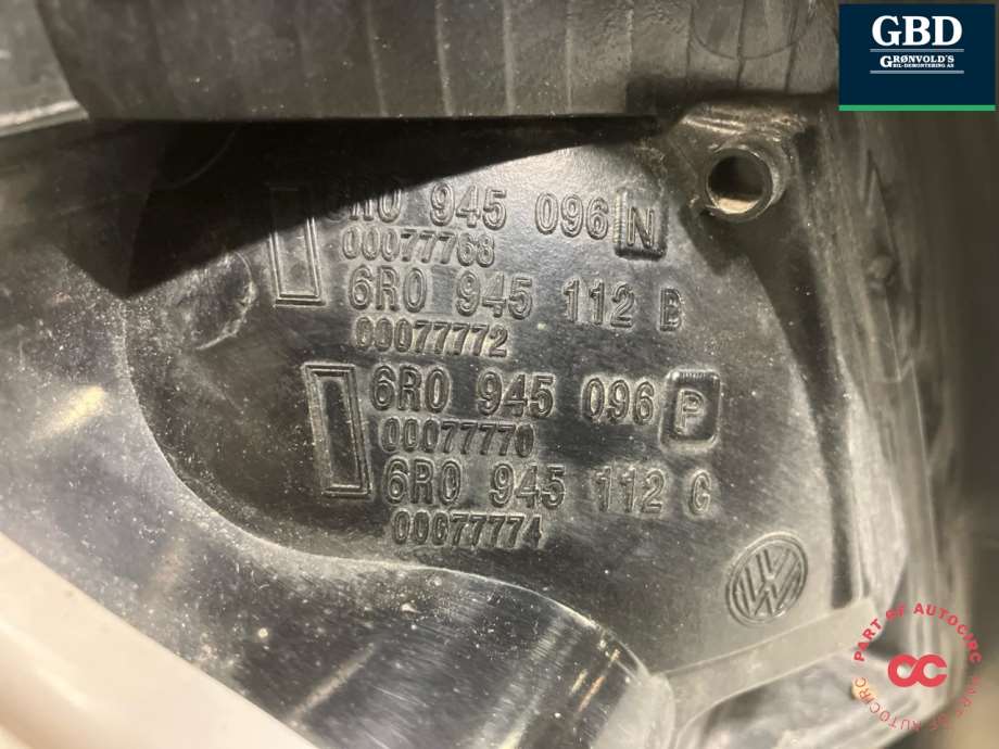 VW Polo, 2009-2014 (Type V, Fase 1) (6R0 945 096 AH|6R0 945 112)