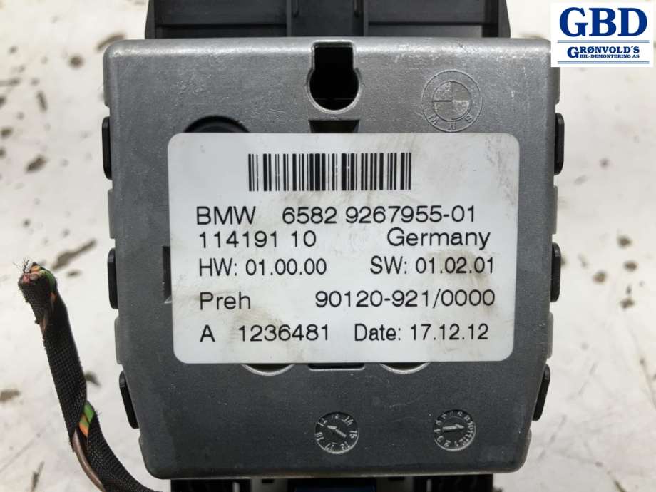 BMW X3, 2010-2017 (F25) (65829267955-01)