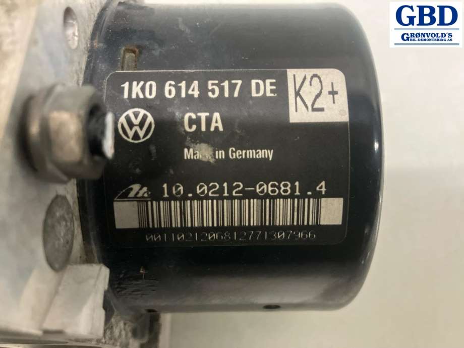 VW Touran, 2010-2015 (Type I, Fase 3) (1K0 614 517 DE|1K0 907 379 BJ)