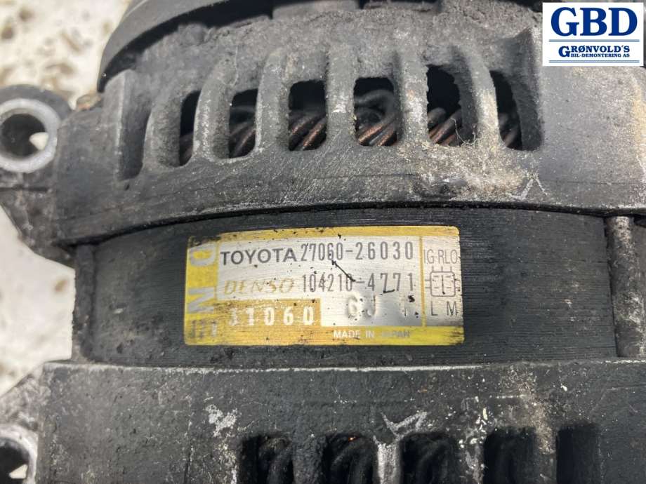 Toyota RAV4, 2006-2009 (Type III, Fase 1) (2706026030|270602603084)