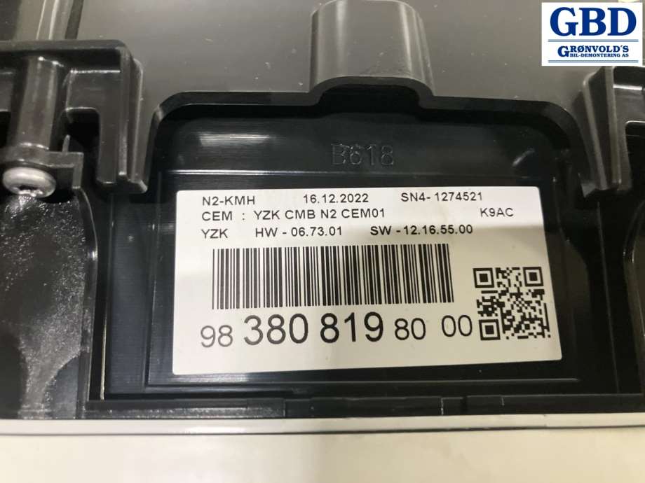 Toyota Proace City, 2020- (SU001B2310|983808198000)