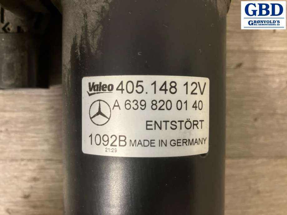 Mercedes Vito/Viano, 2010-2014 (W639, Fase 2) (A 639 820 01 40|405.148)