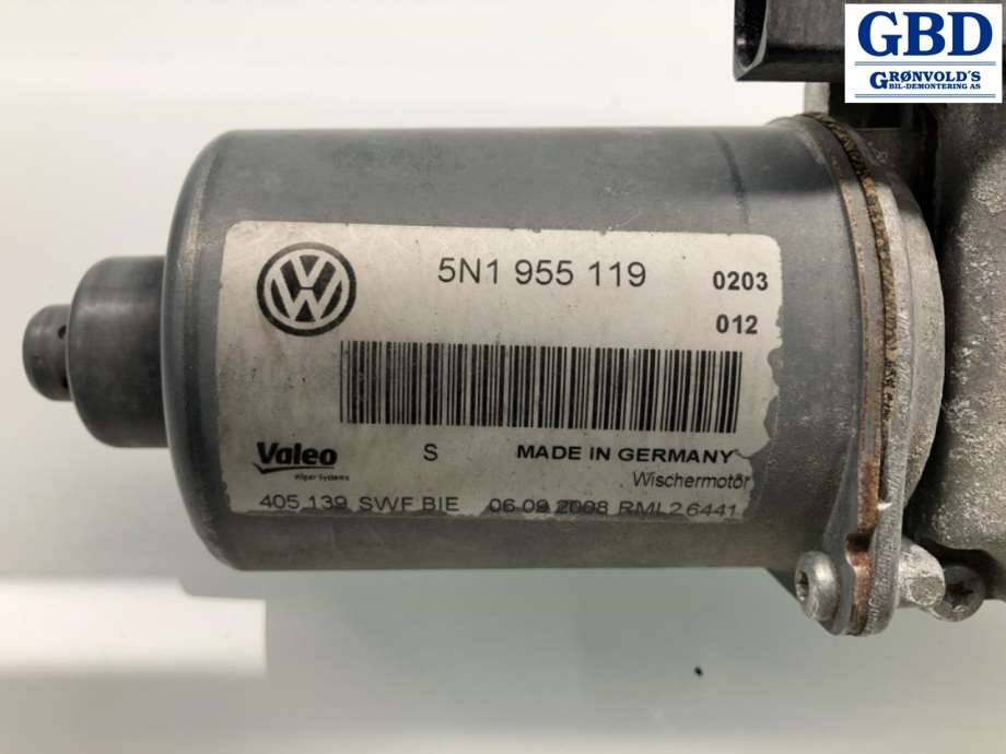 VW Tiguan, 2007-2011 (Type I, Fase 1) (5N1 955 023 F|5N1 955 023 A)