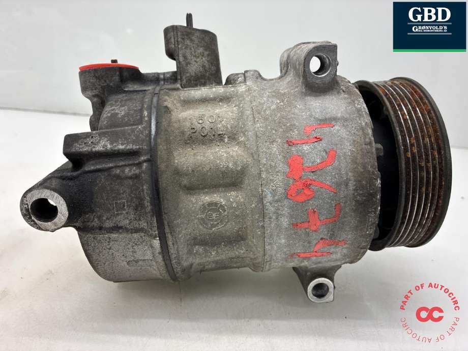 Aircondition kompressor til Škoda Octavia 2009-2013 (Type II, Fase 2)  (1K0 820 808 F -  1K0 820 859 Q||1K0 820 859 QX)
