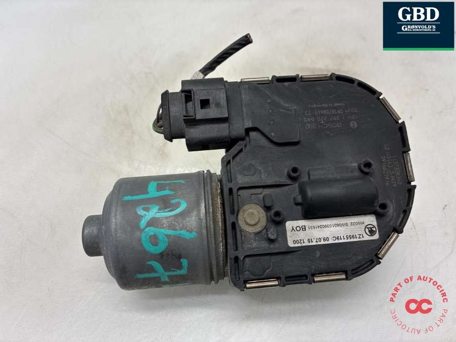 Viskermotor frontrute til Škoda Octavia 2009-2013 (Type II, Fase 2)  (1Z1 955 119 D|1Z1 955 119 C|)