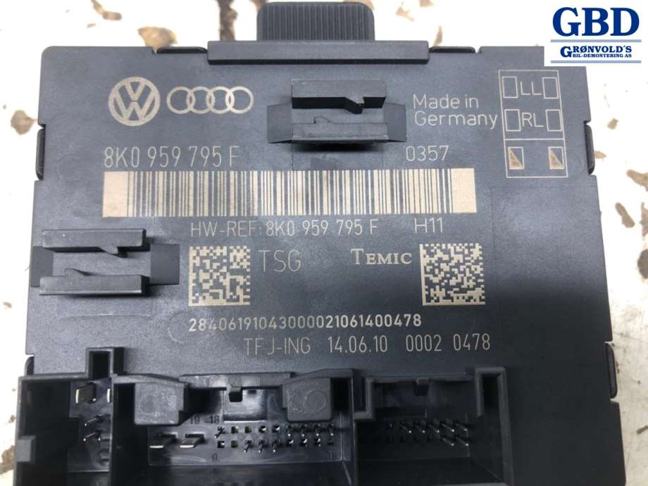 Audi Q5, 2008-2012 (Type I, Fase 1) (8K0 959 793 M)