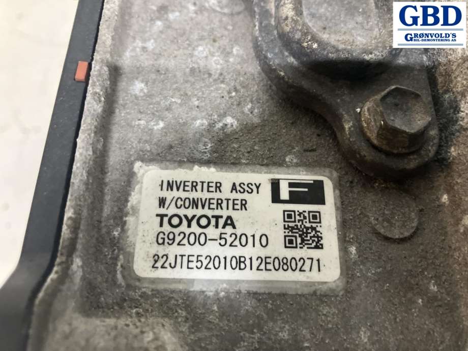 Toyota Yaris, 2012-2014 (Type III, Fase 1) (G920059065|G9200-52010|22JTE52010B12E080271)