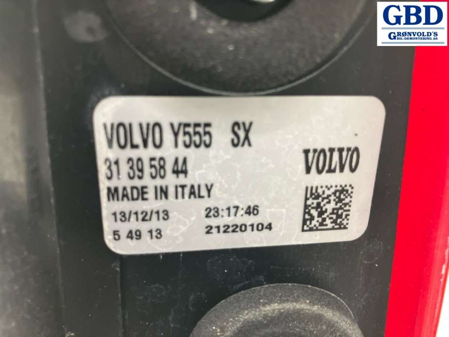 Volvo V40, 2012-2019 (31395844|21220104)