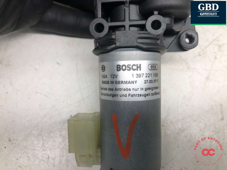 Baklukeåpner motor til Audi Q7 2015-->> (Type II) (4M0 827 851 D|4M0 827 851 C|0 390 204 153| 1 397 221 109)