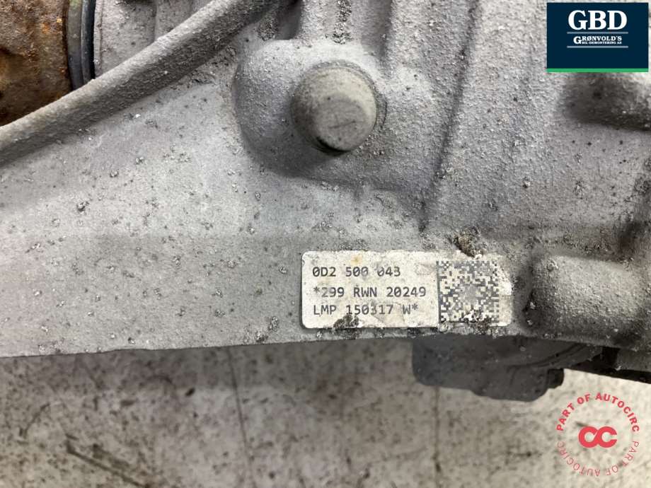 Audi Q7, 2015- (Type II) (0G2 500 043 C|0D2 500 043)