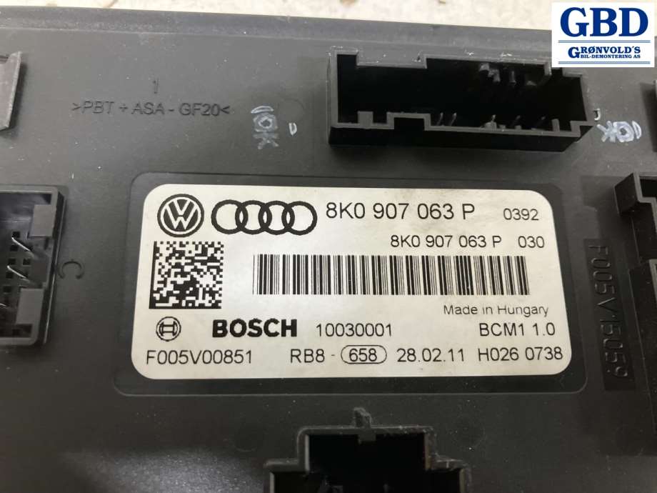 Audi A4, 2007-2014 (Type IV) (B8) (8K0 907 064 CQ|8K0907063P|10030001)