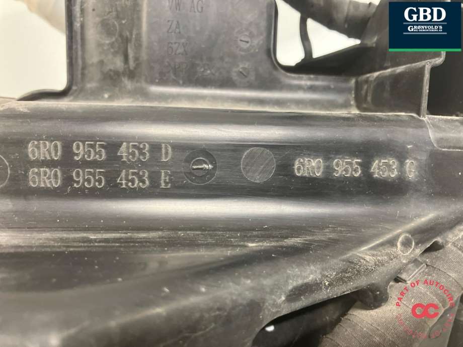 VW Polo, 2009-2014 (Type V, Fase 1) (6R0 955 453 G|6R0 955 453 D)