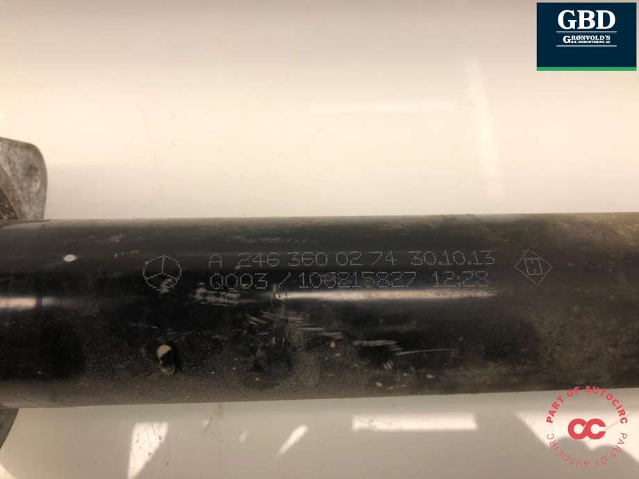 Drivaksel høyre foran, diesel/automat til Mercedes B-Klasse 2011-2018 (W246) (W246) (A 246 330 95 00|A 246 330 32 00|A 246 330 17 01)