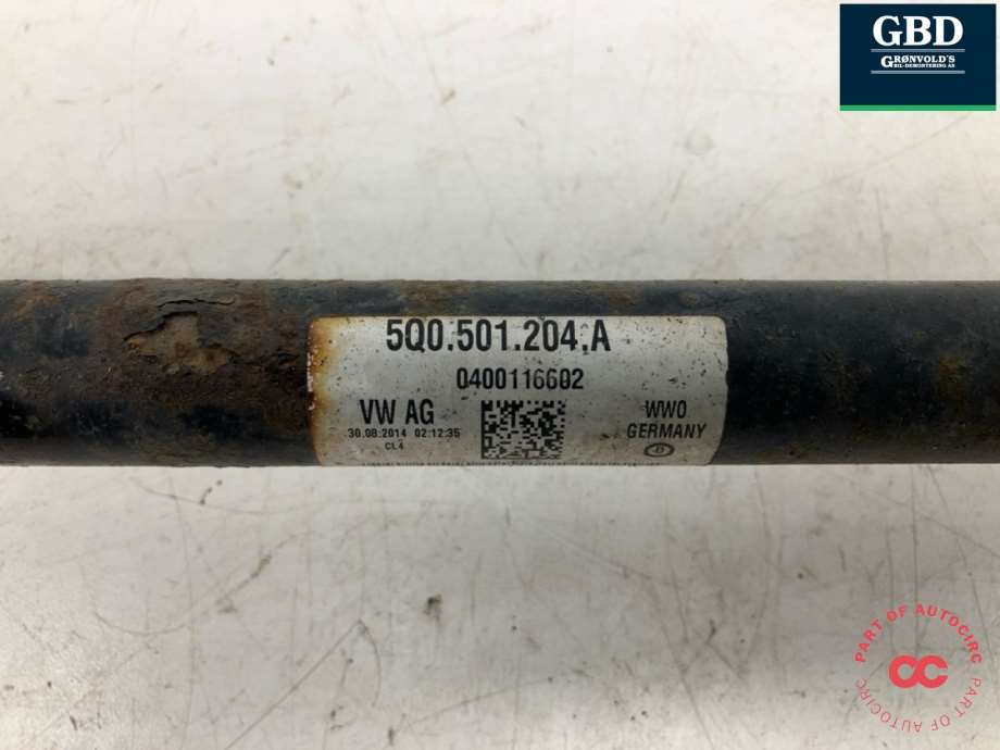 Audi S3, 2013-2020 (5Q0 407 272 FN|5Q0 407 272 BL)