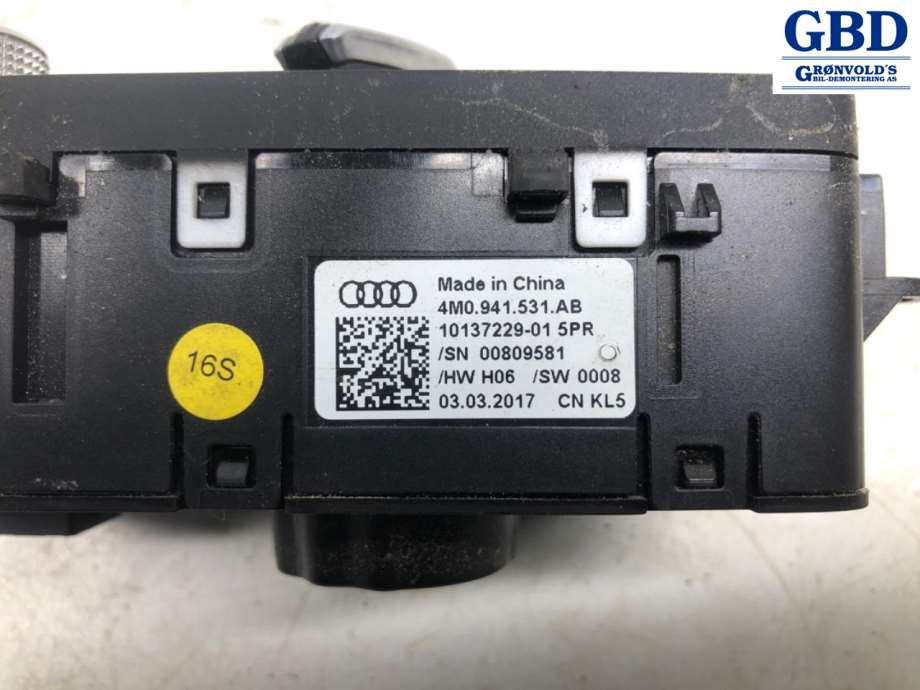 Audi Q7, 2015- (Type II) (4M0 941 531 AB|10137229-01)