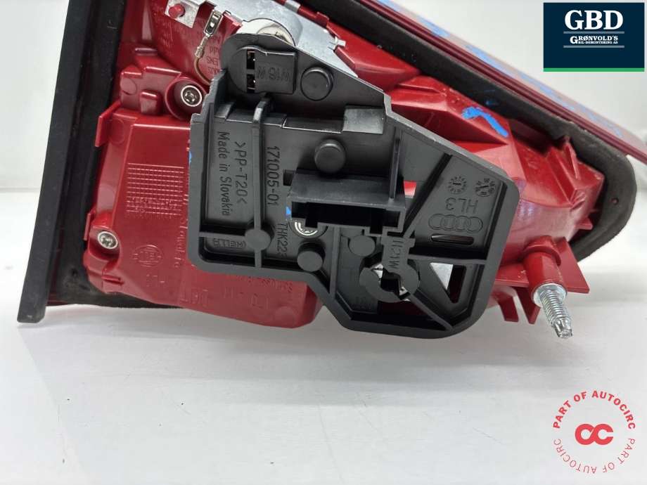 Baklykt venstre indre til Audi A4 2007-2014 (Type IV) (B8) (B8) (8K5 945 093 K|)