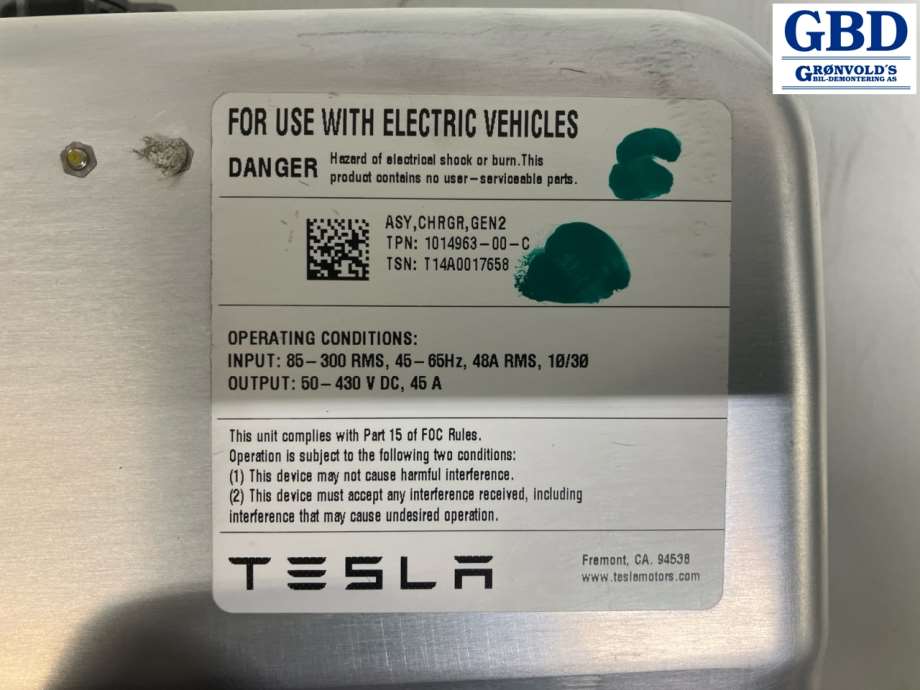 Tesla Model S, 2013-2016 (Fase 1) (1014963-00-C|1014963-00-E|1014963-00-F)