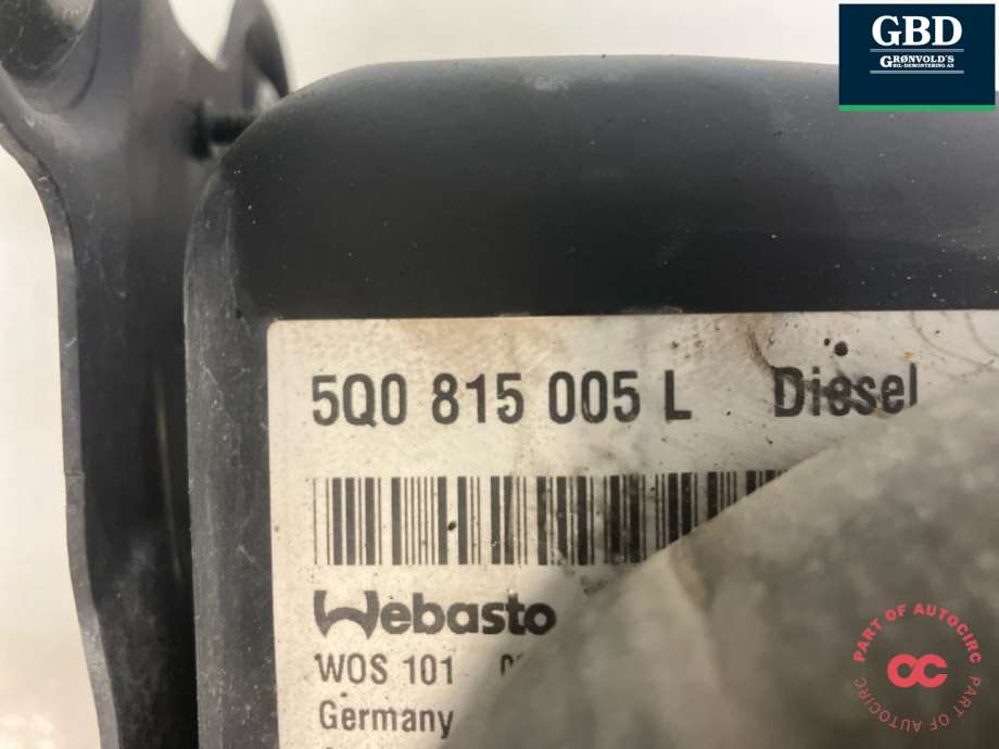 VW Golf VII, 2012-2017 (Fase 1) (5WA 815 007 E|5Q0 815 005 L)