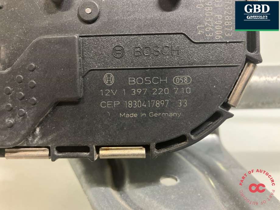 Viskermotor frontrute komplett m/overføring til Škoda Kodiaq 2017-->> (566 955 023 B|566 955 023| 3 397 021 904|1 397 220 710| 566955119)