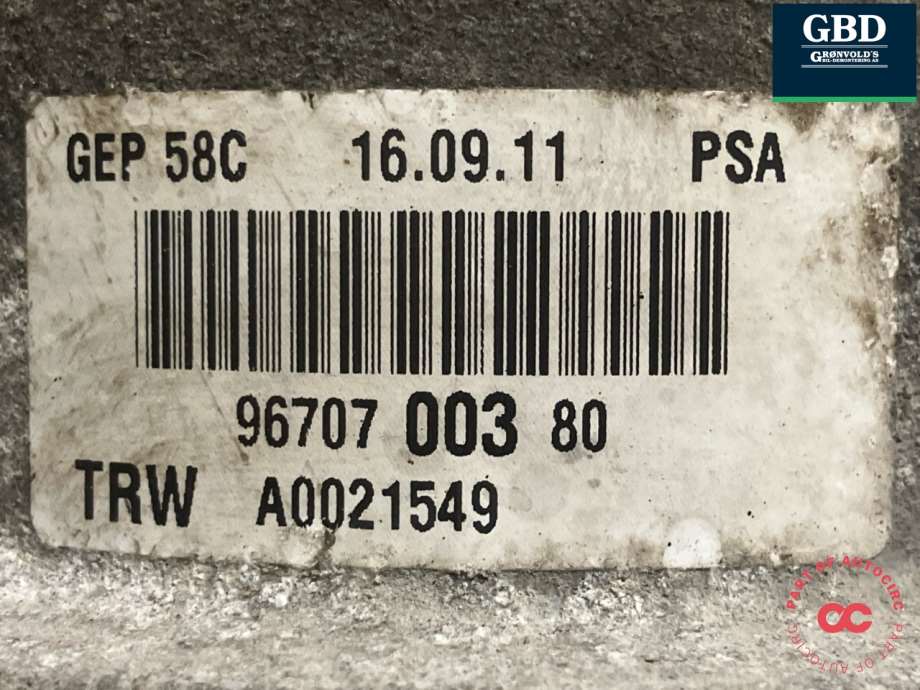 Peugeot 308, 2011-2013 (Type I, Fase 2) (4008 N7|16 808 999 80)