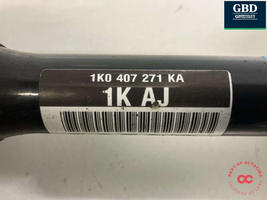 VW Touran, 2010-2015 (Type I, Fase 3) (1K0 407 271 KB|1K0 407 271 NT)