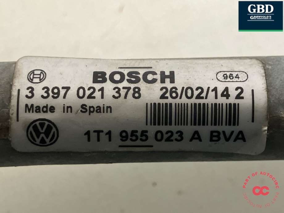 VW Touran, 2010-2015 (Type I, Fase 3) (2K1 955 023 J|1T1 955 023 A)