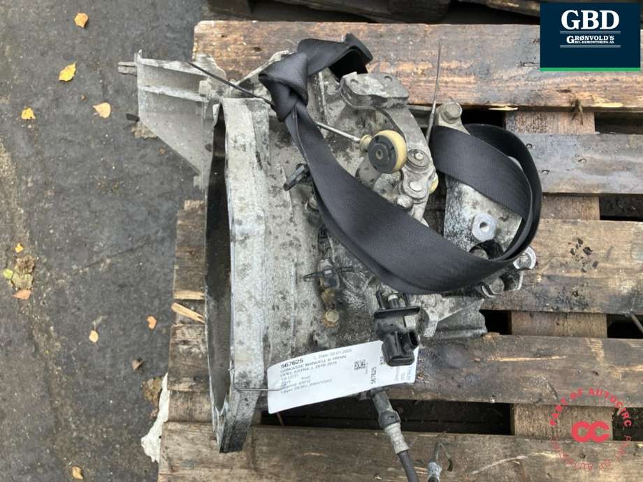 Girkasse manuell 6-trinn til Opel Astra J 2010-2015  (55595640|)