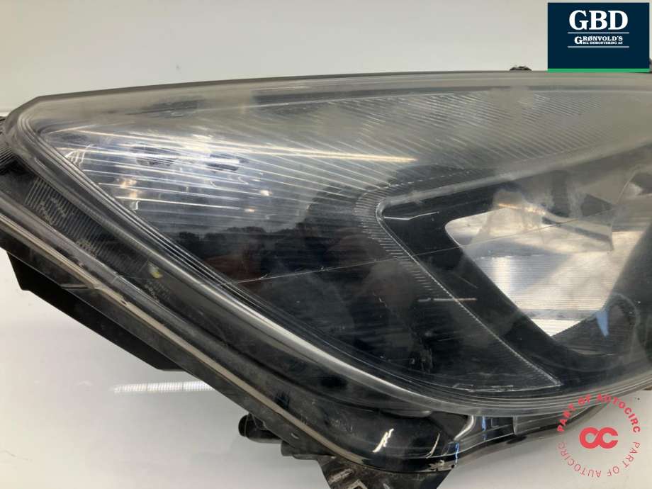Frontlykt høyre halogen til Opel Astra J 2010-2015 (13365291|)