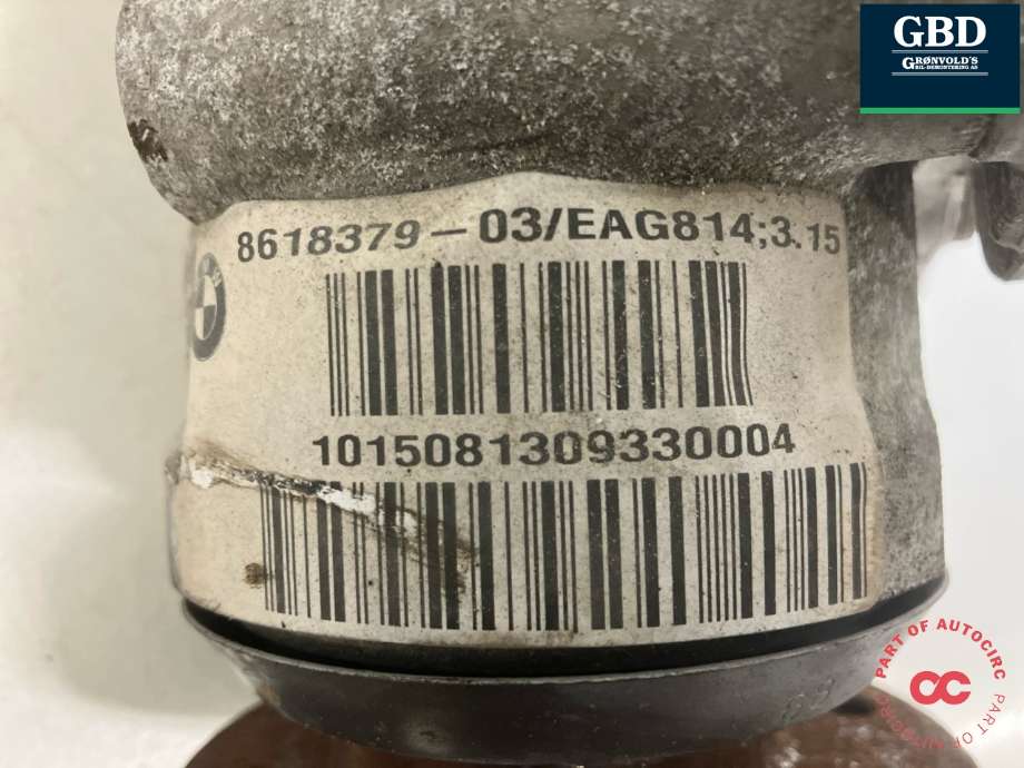 Kardang klokke foran til BMW X5 2013-2018 (F15) (F15) (31 50 8 635 860|31 50 8 635 861|8618379-03)