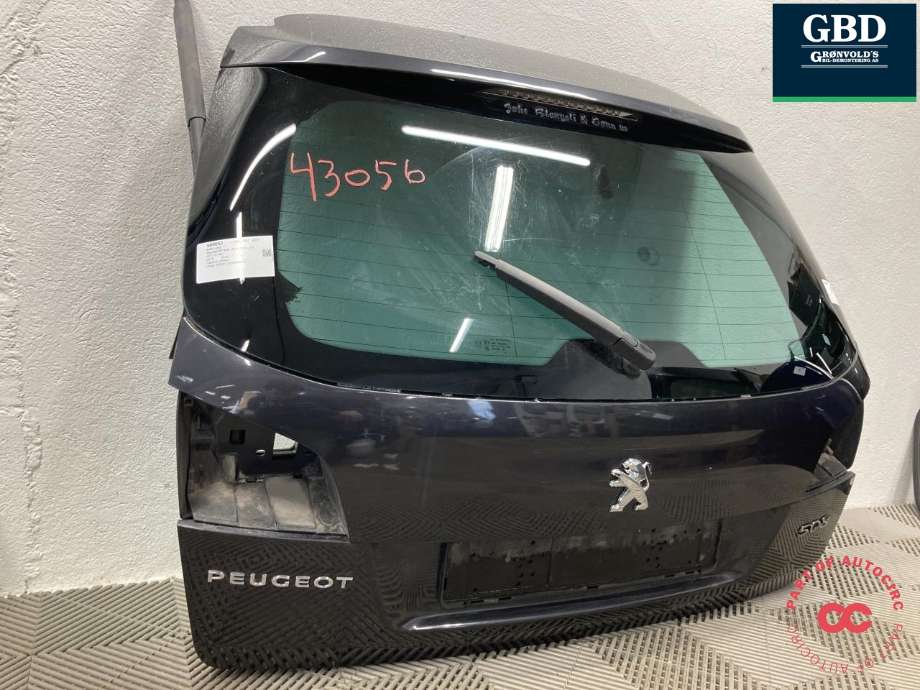 Bakluke til Peugeot 508 2014-2018 (Type I, Fase 2) (16 113 436 80|)
