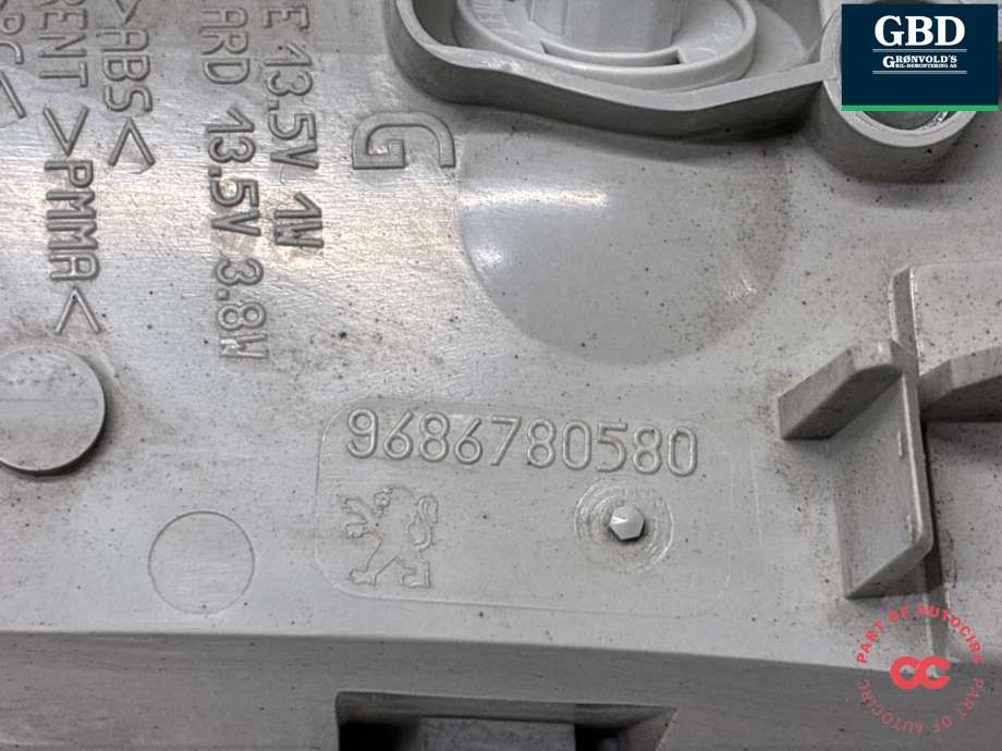 Baklykt venstre indre til Peugeot 508 2014-2018 (Type I, Fase 2) (6350 LZ|9686780580|)