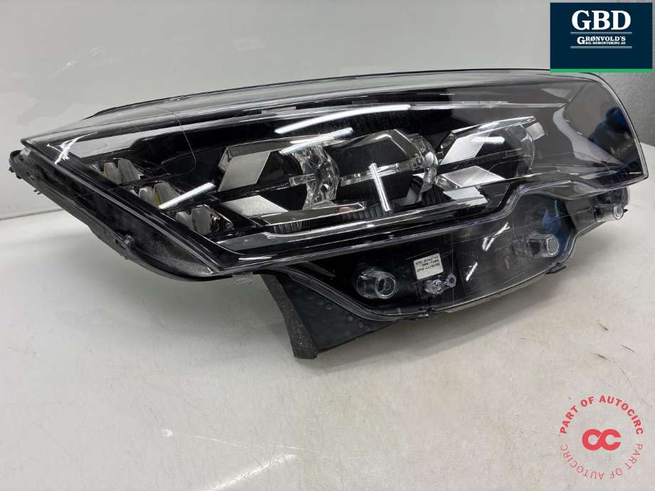 Frontlykt høyre full-LED til Peugeot 508 2014-2018 (Type I, Fase 2) (98 072 416 80|16 124 952 80|)