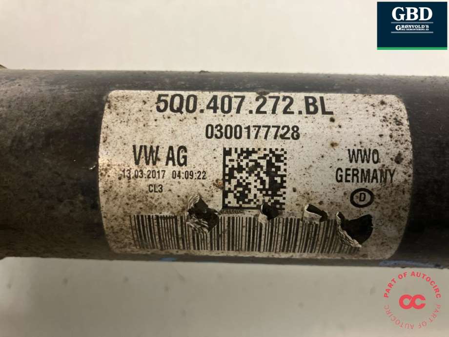 VW Golf VII, 2017-2020 (Fase 2) (5Q0 407 272 FN|5Q0 407 272 ER)